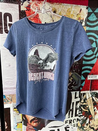 T-Shirt Desert Vibes Azul