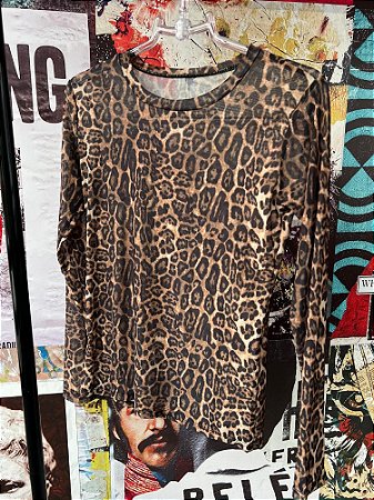 Blusa Segunda Pele Onça