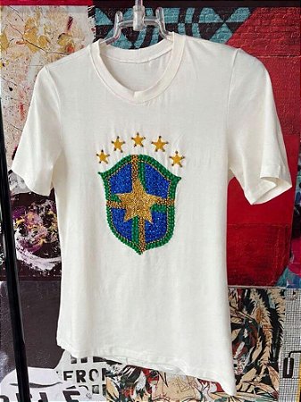T-shirt Escudo Brasil Off