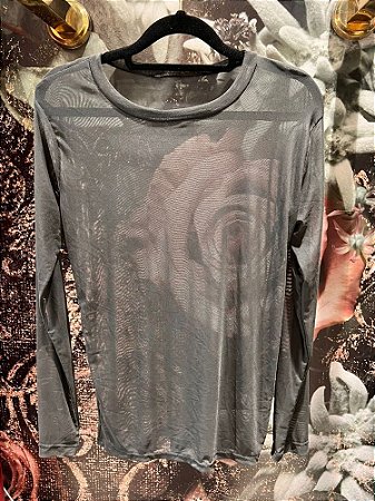 Blusa Segunda Pele Cinza