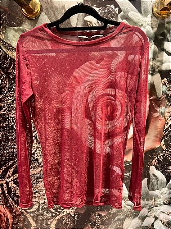 Blusa Segunda Pele Vinho