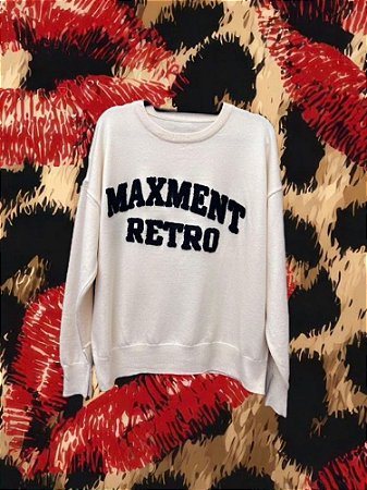 Blusa Tricot Maxment Off White