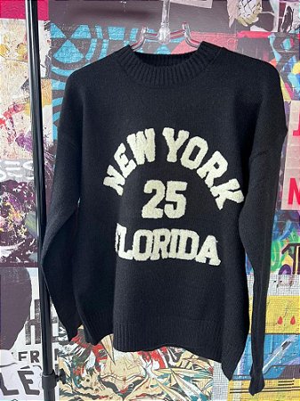 Blusa Tricot New York Preto