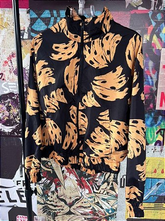 Casaco Corta Vento Banana Preto