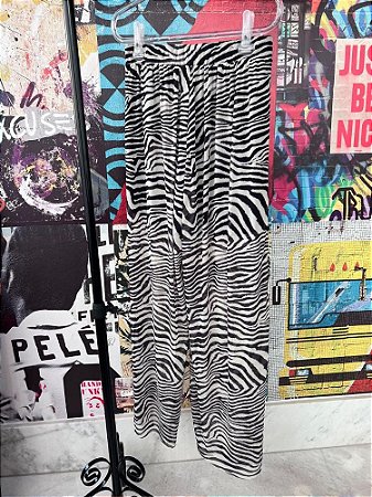 Calça Estampada Zebra