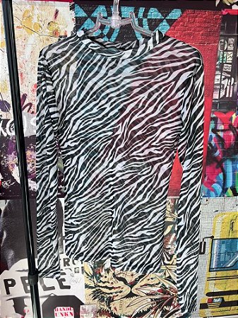 Blusa Segunda Pele Zebra