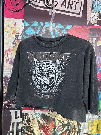 Cropped Wild Love Chumbo