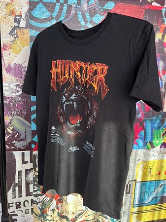 Maxi T-shirt Hunter Preta