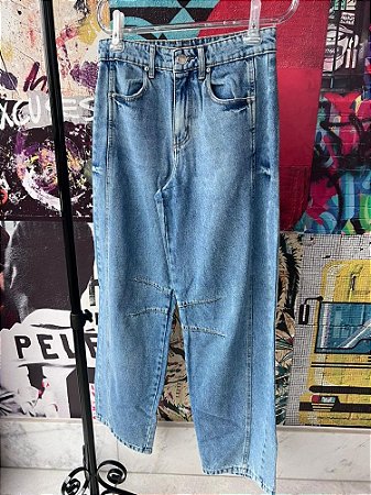 Calça Jeans Balloon Azul