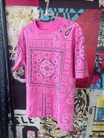 T-shirt Paisley Pink