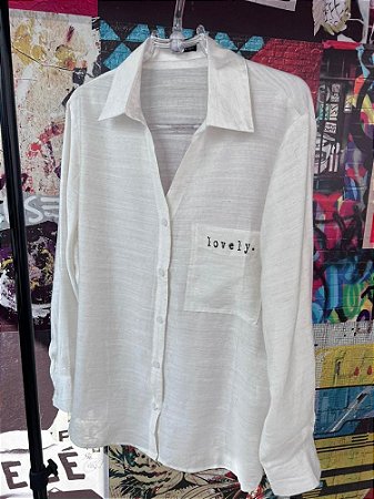 Camisa Lovely Branca