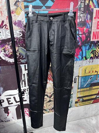 Calça Encerada Preto