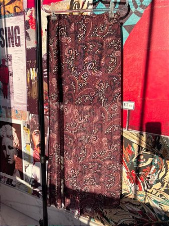 Saia Estampa Paisley