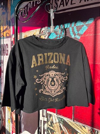 Cropped Arizona Preto