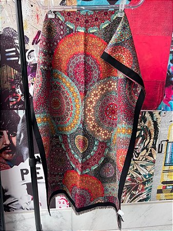 Pashmina Mandala Colors