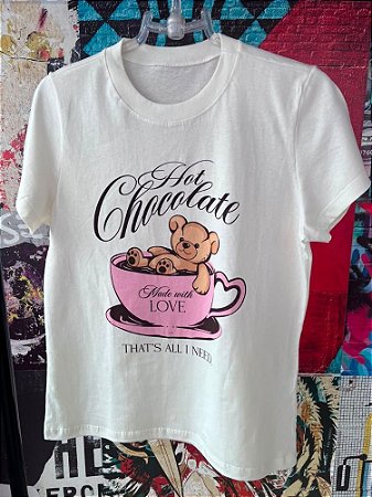 T-Shirt Hot Chocolate Off White