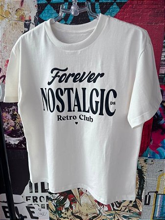 T-shirt Forever Nostalgic Off White