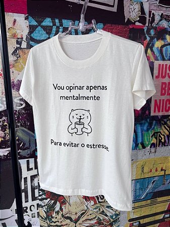 T-Shirt Off Opinar Mentalmente