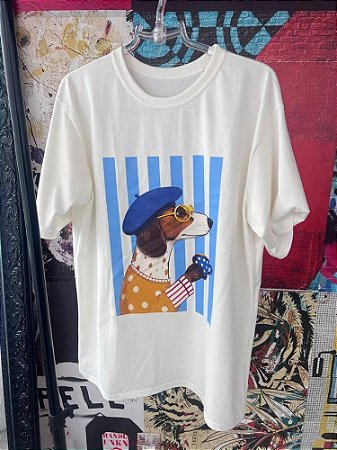 Maxi T-Shirt Dog Boina