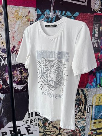 T-shirt Wildlove Tigre Off White