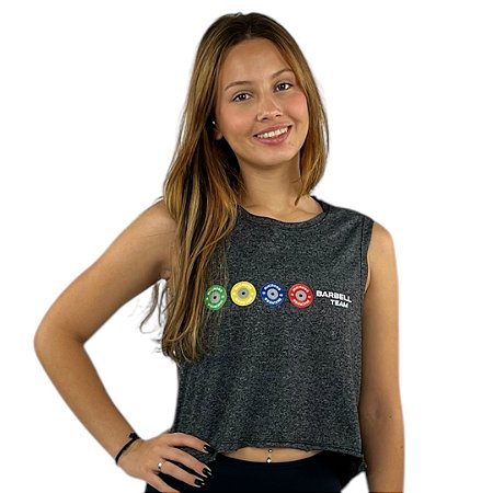 Regata Cropped Barbell Club Chumbo