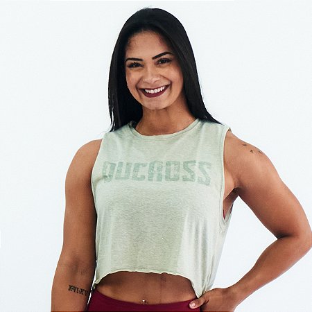 Regata Cropped Ducross Verde Ervas