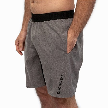 Bermuda Workout Mescla Cinza