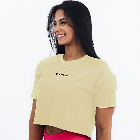 Cropped com Mangas Vanilla