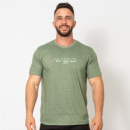 Camiseta Wod Verde Militar