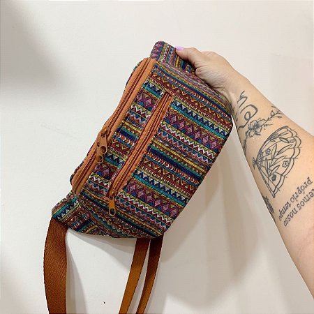 Pochete Listras Etnico