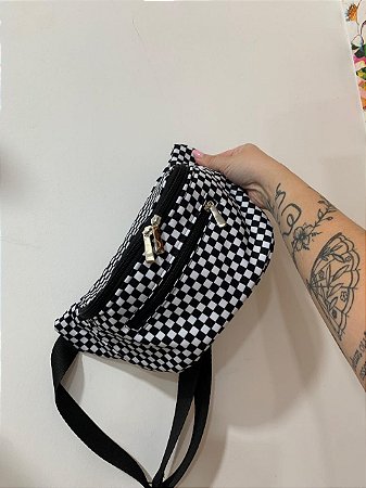 Pochete Quadriculada P&B