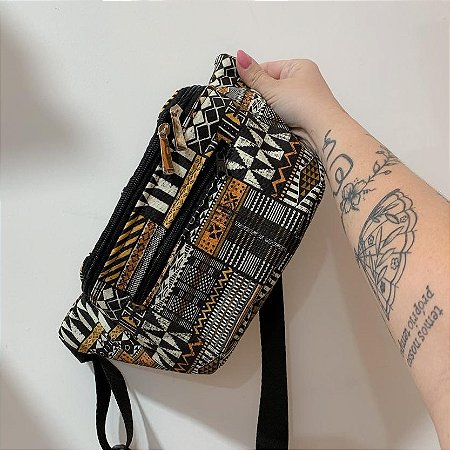 Pochete Abstrato Étnico