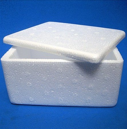 Caixa de isopor individual para cada 1 Barra de açaí