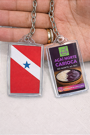 Chaveiro bandeira do Pará