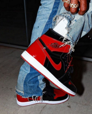 AIR JORDAN 1 HIGH BRED PATENT -  Linha Exclusiva