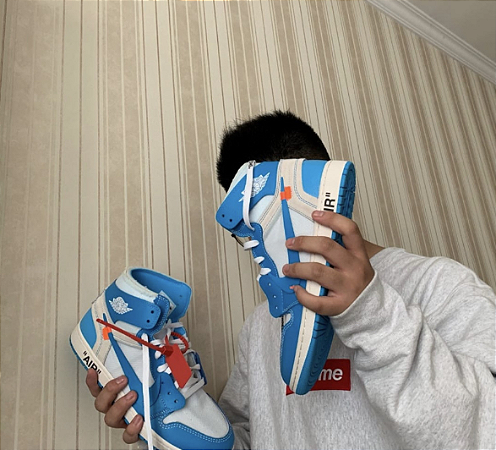 Nike Air Jordan 1 X Off White NRG UNC - Imperio Hardcore Fit