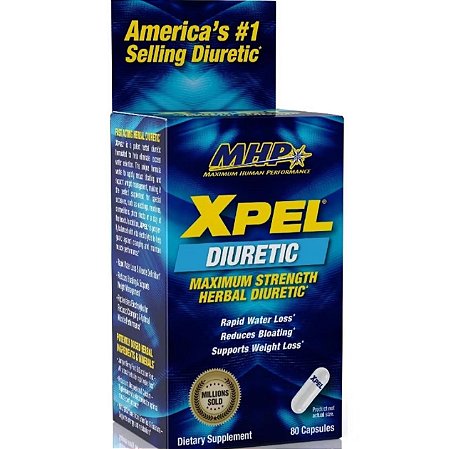 Xpel Diuretic - 80 cápsulas (MHP)