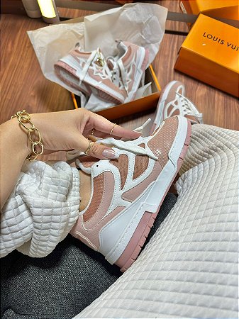 Tênis Louis Vuitton skete Prime - Rosé
