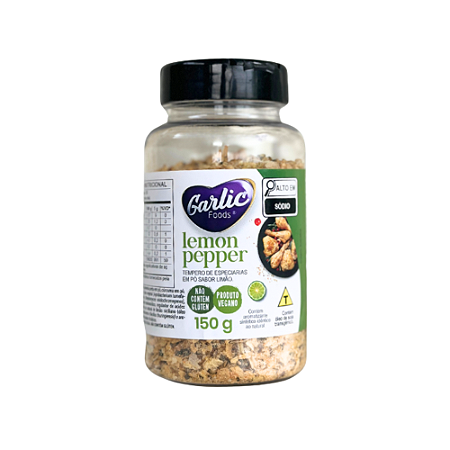 Mix Temperos Secos Fit Lemon Pepper 150g