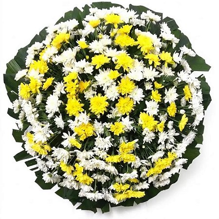 2- Coroa de Flores para Velório - Pesâmes