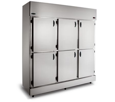 Refrigerador Comercial em Aço Inox 6 Portas RC-6 - Conservex