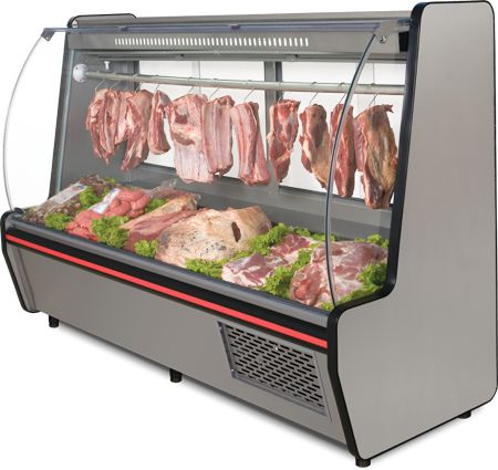 Balcão Refrigerado Visorâmico VIST-200 Conservex - Depósito refrigerado na parte inferior