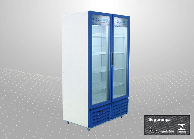 Visa cooler 830L Refrigeração e exposição de bebidas - Polofrio