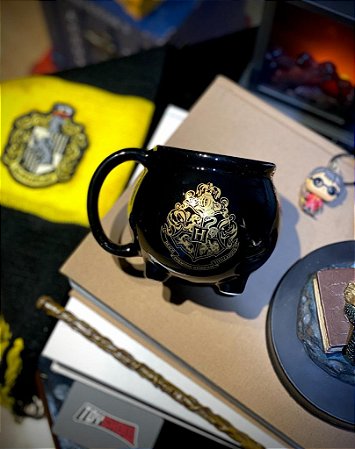 Caneca Formato 3D Caldeirão Hogwarts
