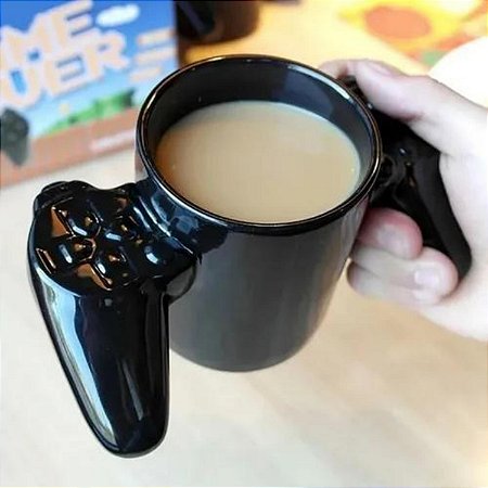 Caneca Formato 3D Controle Playstation