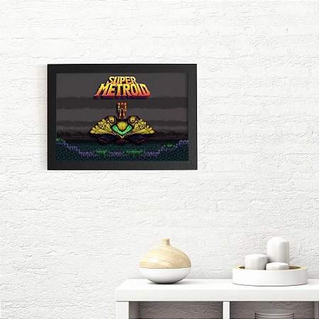 Quadro 3D Super Metroid