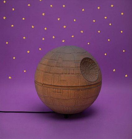 Luminária Death Star Star Wars
