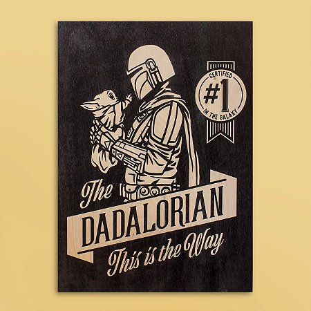 Quadro Star Wars Dadalorian