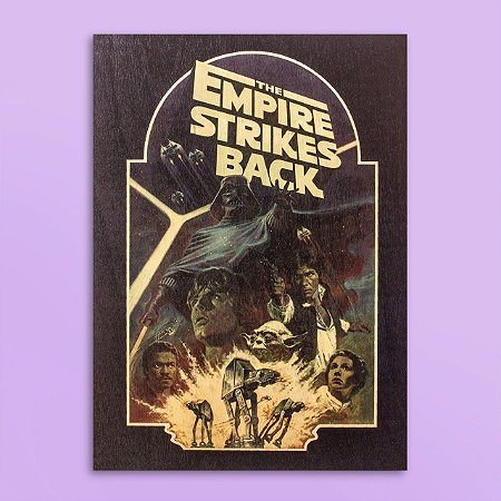 Quadro Star Wars Empire Strikes Back