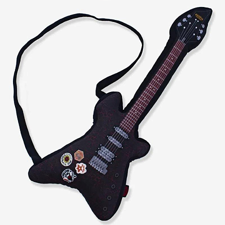 Almofada Guitarra Eddie Stranger Things - Nerd Now - Sua casa ou escritório  cada vez mais nerd. =)